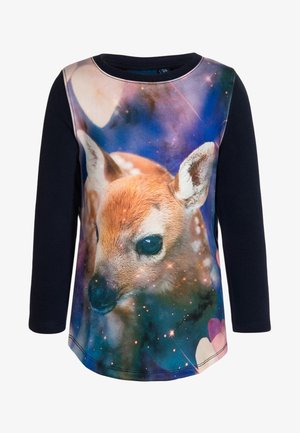 TOM TAILOR Sweatshirt - black iris blue