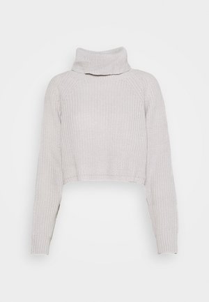 Stickad tröja - grey