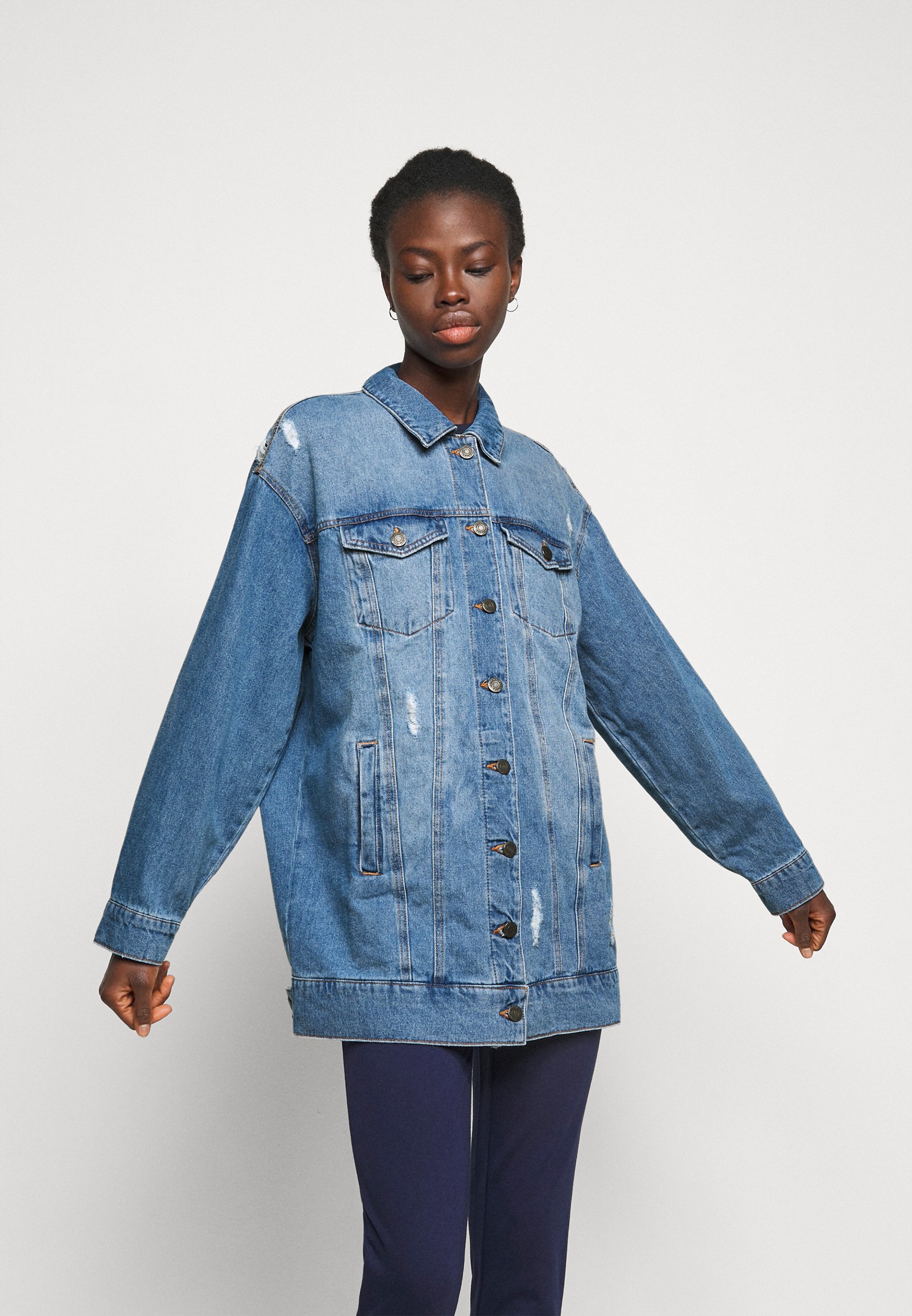 Noisy May Tall NMFIONA JACKET - Denim 