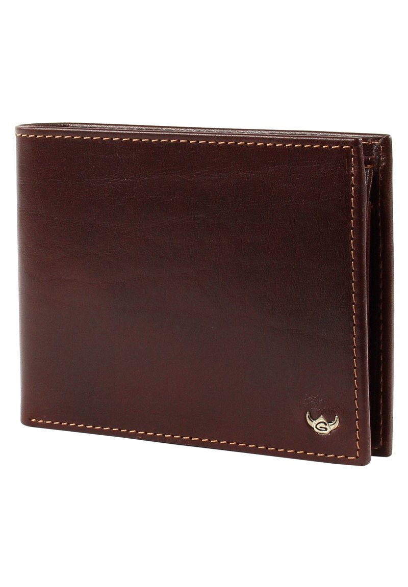 Golden Head COLORADO RFID PROTECT BILLFOLD COIN  - Monedero - tobacco