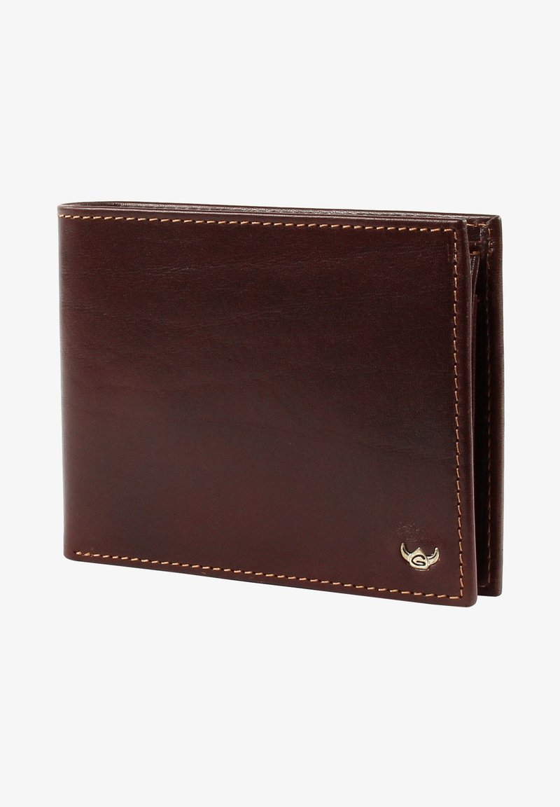 Golden Head COLORADO RFID PROTECT BILLFOLD COIN - Monedero - tobacco