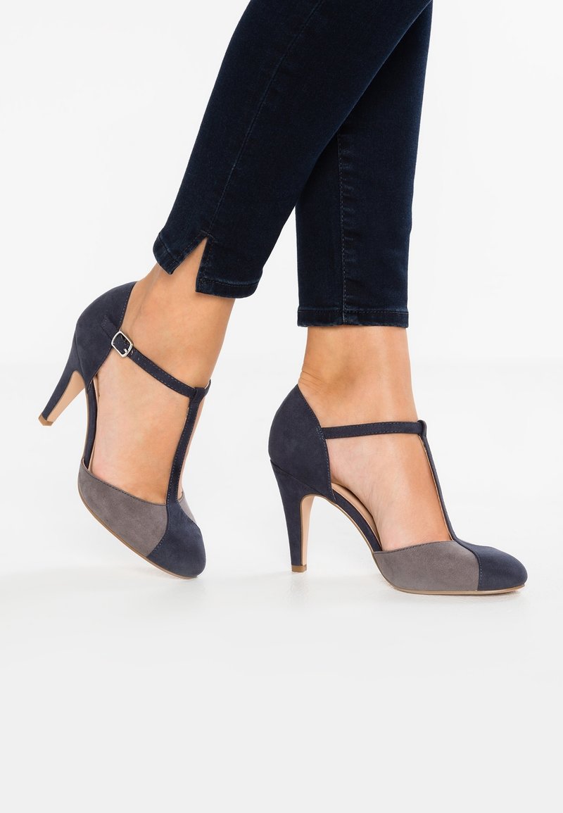 Anna Field Escarpins à talons hauts - blue-grey
