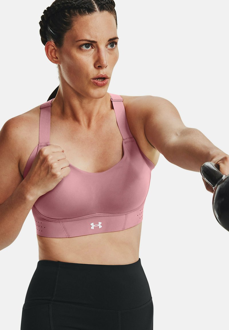 Under Armour UPLIFT High support sports bra pink elixir/mottled pink Zalando.co.uk