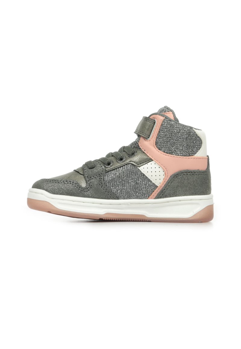 Kickers KICKADO - High-top trainers - gris rose argent/grey - Zalando.ie