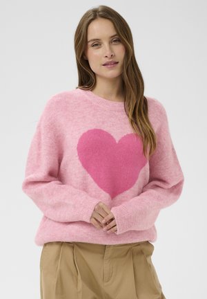 PARIA PULLOVER - Striktrøje - bonbon