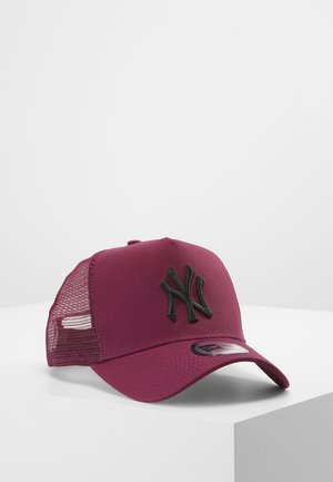 LEAGUE ESSENTIAL TRUCKER - Cap - maroon/black