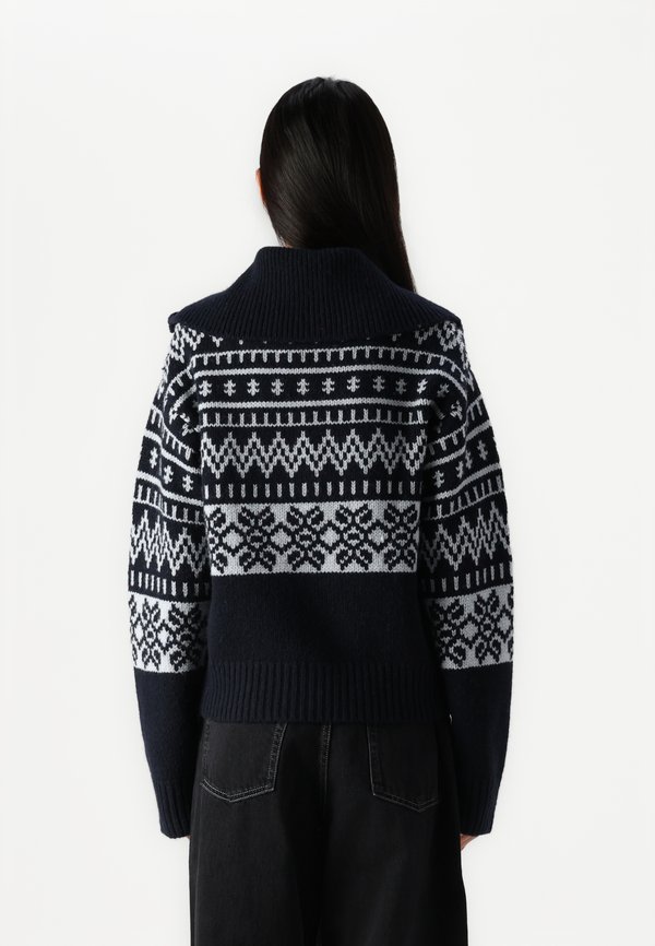 LOUISA ZIP - Cardigan - salute4