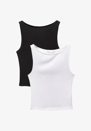 PACK OF 2 - Débardeur - white
