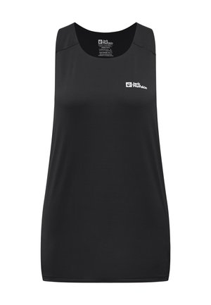 Jack Wolfskin, PRELIGHT STRIDE TANK W - Top - black