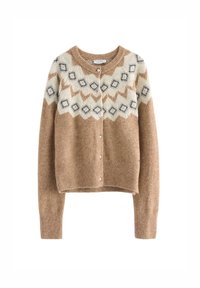 WITH GLITTER  - Cardigan - beige melange