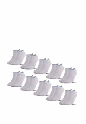 OCCULTO 10 PACK MUSTER SNEAKER SOCKEN - Socken - weiß