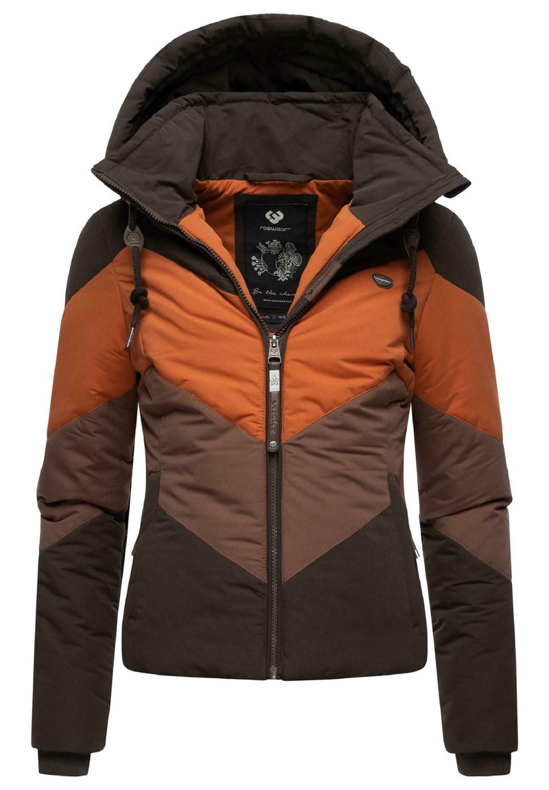 Ragwear NOVVA BLOCK - Jachetă de iarnă - dark choco