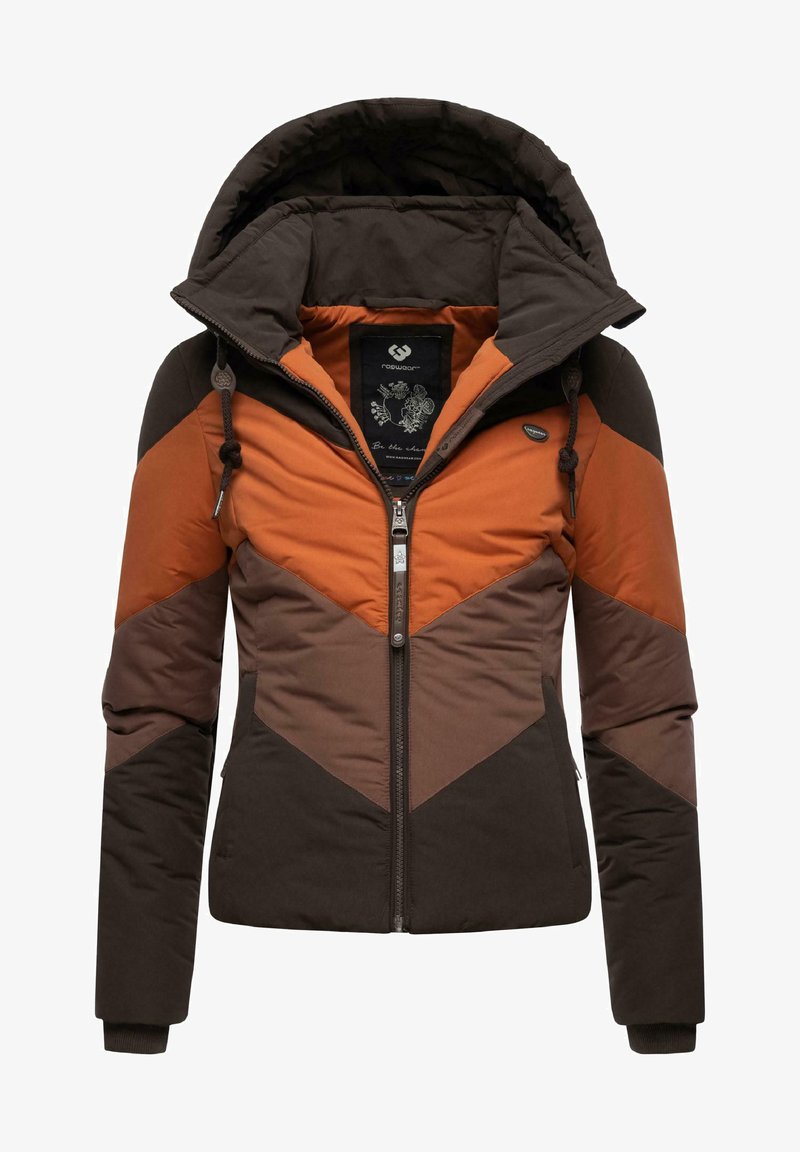 Ragwear NOVVA BLOCK - Jachetă de iarnă - dark choco