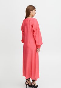 PULZ PZSAVINO - Maxikleid - pink printed