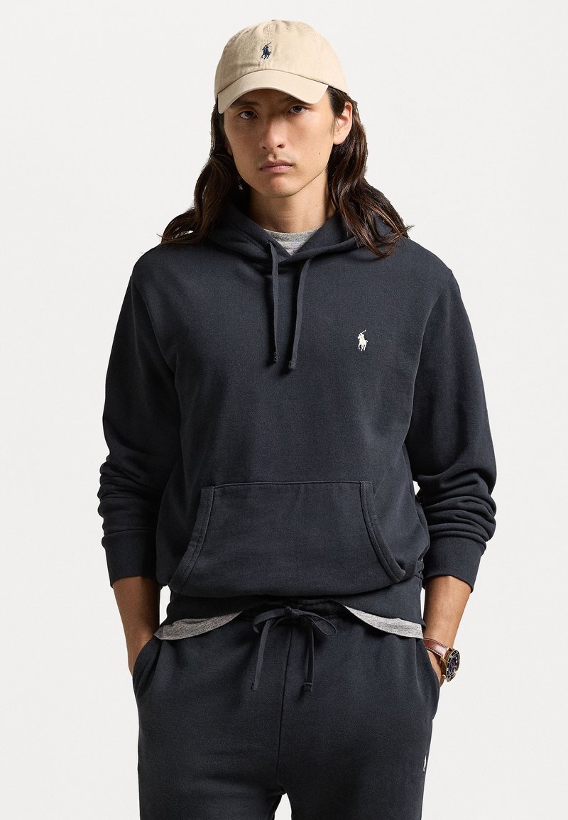 Polo Ralph Lauren - LOOPBACK FLEECE HOODIE - Hættetrøje - black, Forstør