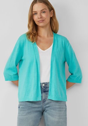 s.Oliver MET 3/4-MOUWEN - Cardigan - aquamarin