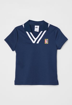 Nike Sportswear YOON TOP - Polo shirt - armory navy/white