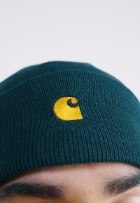 Carhartt WIP CHASE BEANIE UNISEX - Beanie - duck blue/gold