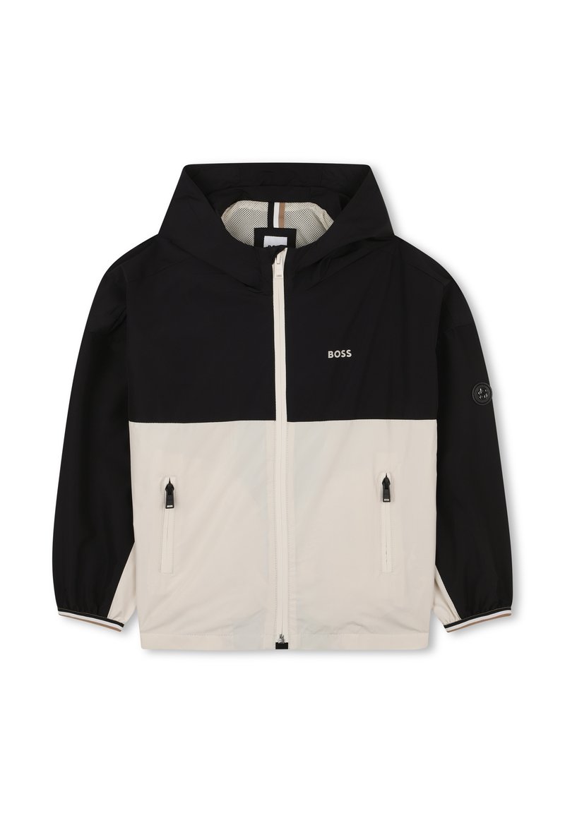 BOSS Kidswear Lichte jas zwart BOSS Kidswear Lichte jas zwart
