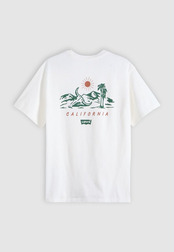 RELAXED FIT TEE  - Print T-shirt - cloud dancer3