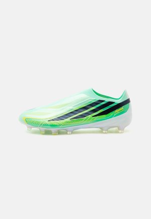 F50 HYPERFAST ELITE LACELESS - Футболни обувки за изкуствена трева - pulse mint/core black/solar lemon