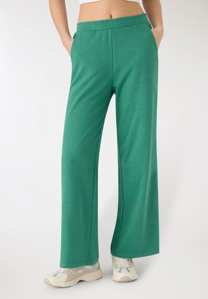 Terranova, WIDE LEG CON LATERALI - Pantaloni sportivi - verde