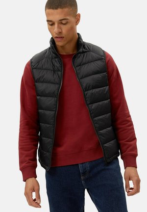 DOWN GILET - Waistcoat - black