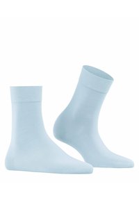 FALKE FINE SOFTNESS - Chaussettes - light blue