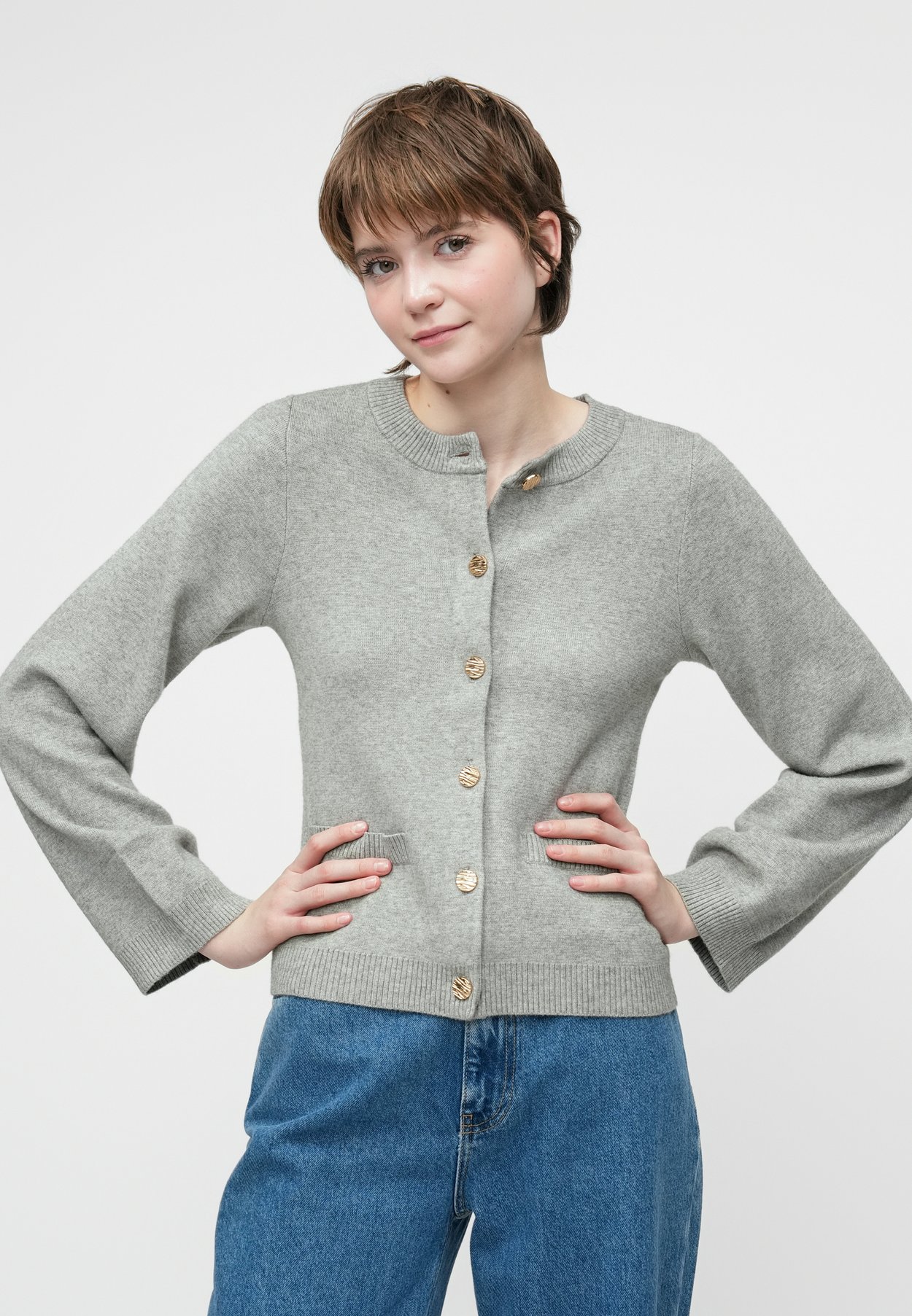 ONLIBI ELLA BUTTON CARDIGANT