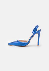Não selecionado, blue metallic