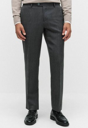 RORY - Kostymbyxor - grey melange