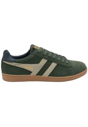 EQUIPE II - Trainers - dark khaki bone navy