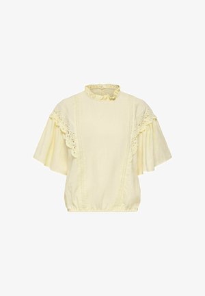 ONLY Carmakoma, BLOUSE CARMALIA BLOUSE - Bluse - double cream