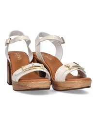 Luna Collection LUY - Sandalias con plataforma - ice
