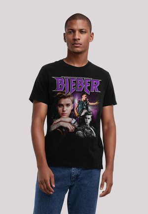 JUSTIN BIEBER ICONIC - Print T-shirt - schwarz