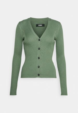 Strickjacke - green