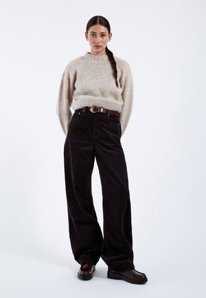 Dr.Denim, DONNA HIGH RELAXED - Baggy Jeans - black cord
