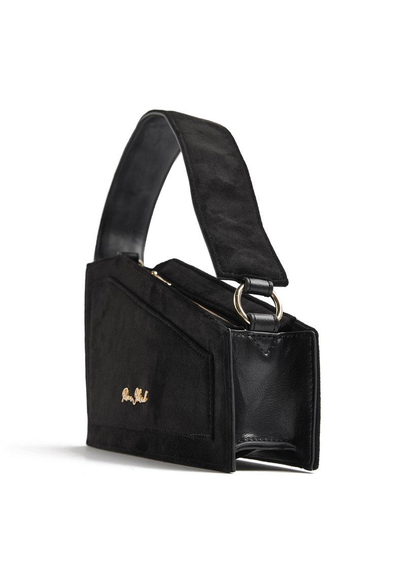 Sac à Main Noir River Island Petit Format à Poignée - Simili Cuir - Neuf Avec Étiquettes