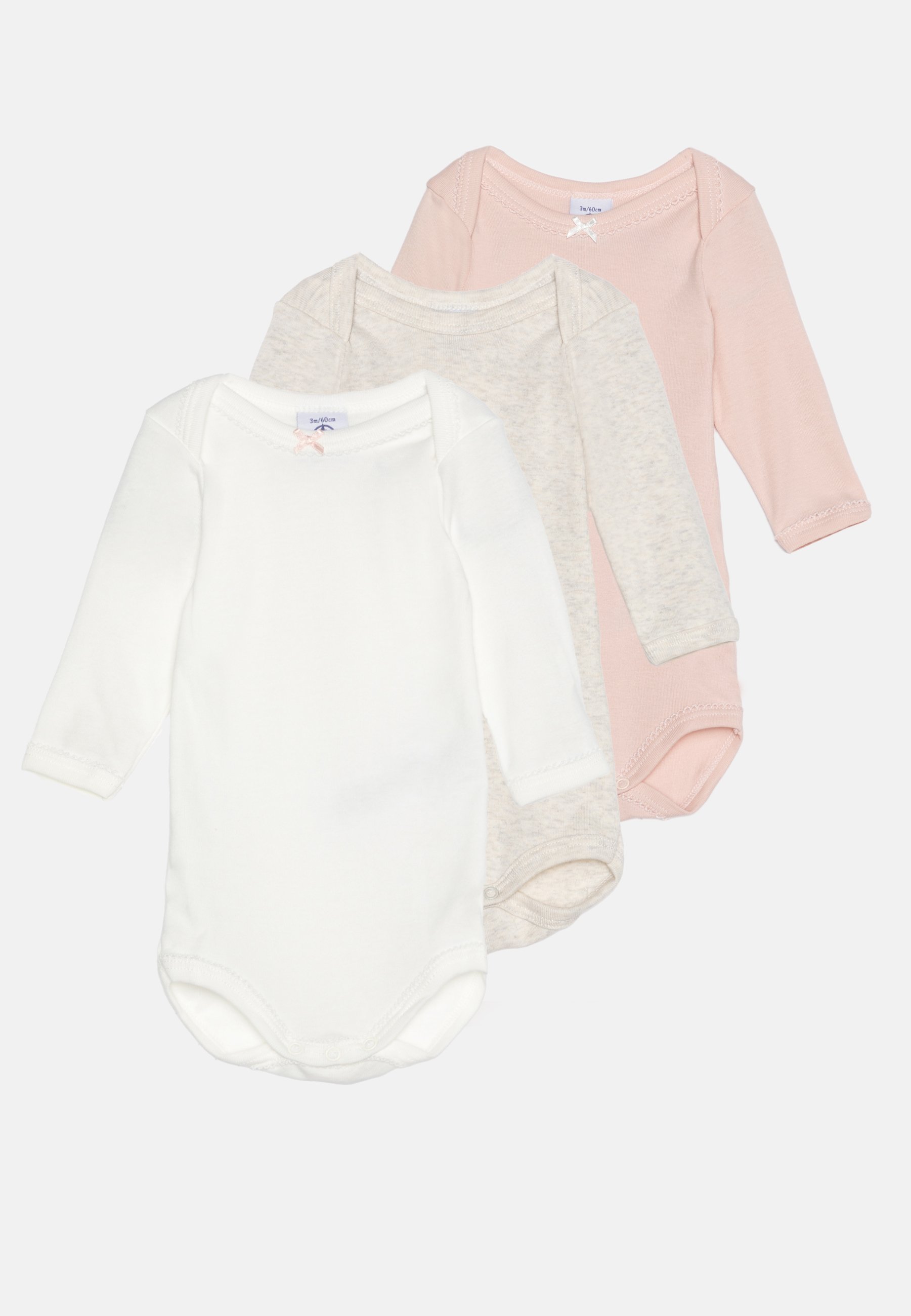 Petit Bateau Baby-Mädchen Body – 2er-Pack In Größe 56 (1 Monat/54 Cm)