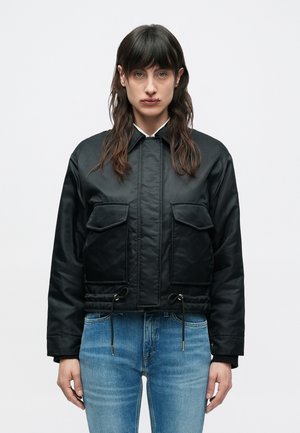 REVERSIBLE CROPPED - Bomberjacks - black