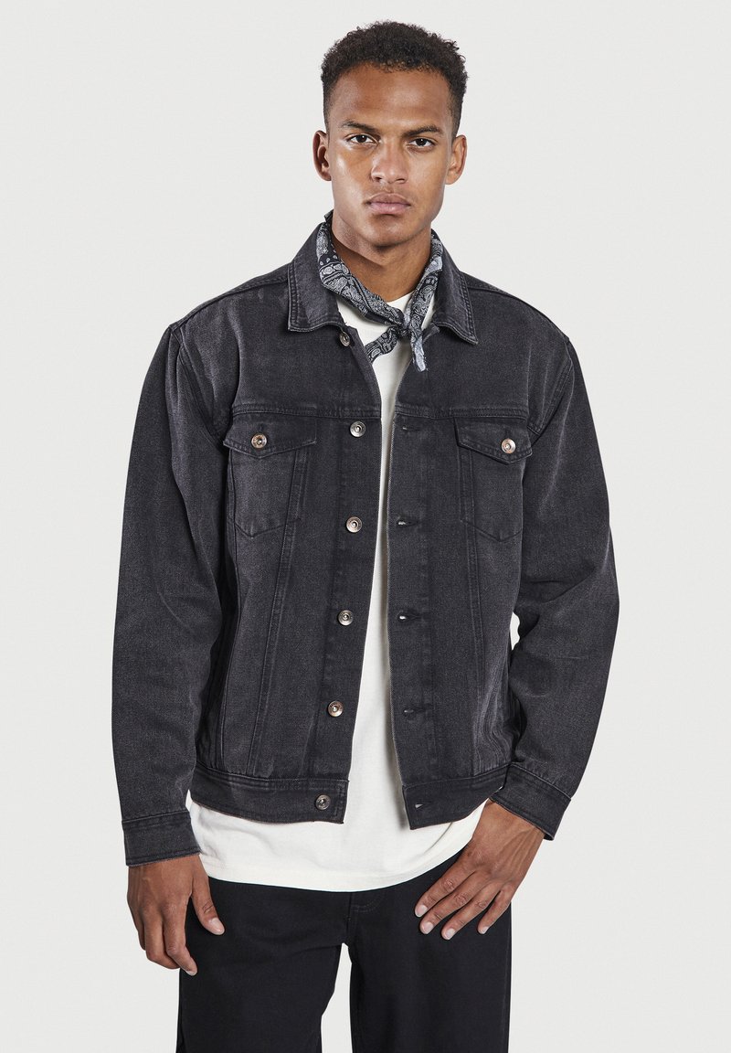 Redefined Rebel DUNCAN - Chaqueta vaquera - dust black