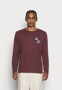 Jack & Jones JORJARL TEE CREW NECK - Camisola de manga comprida - catawba grape
