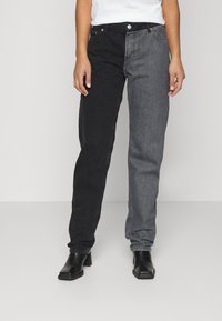 JJXX JYSEOUL - Džinsi ar taisnām starām - black denim