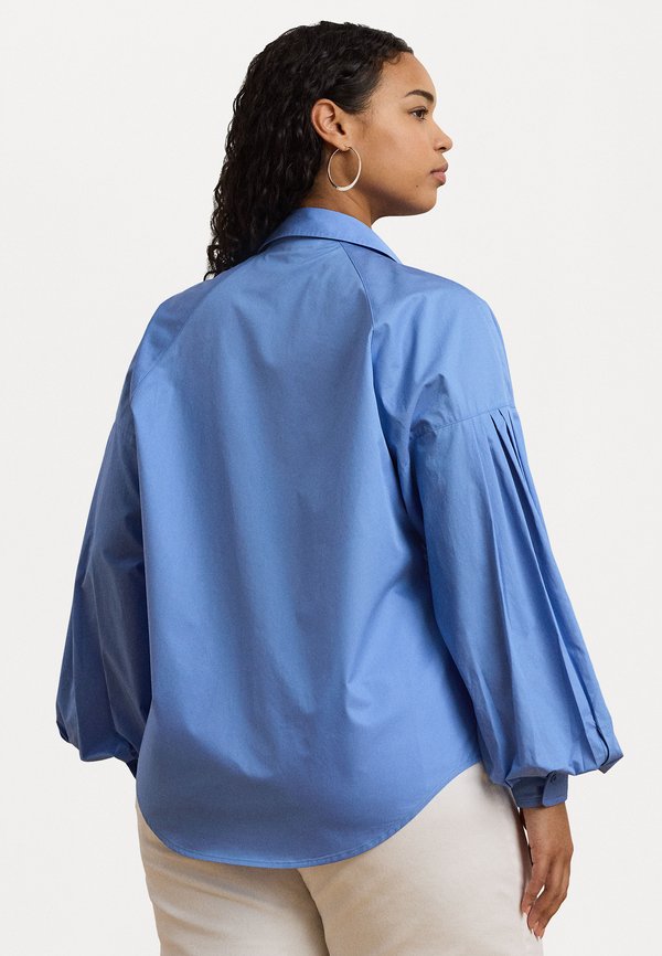 COTTON POPLIN BLOUSON SLEEVE SHIRT - Button-down blouse2