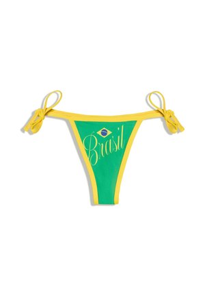 Bershka, BIKINI BOTTOMS - Bikinibukser - evergreen