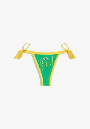 Bershka, BIKINI BOTTOMS - Bikinibukser - evergreen