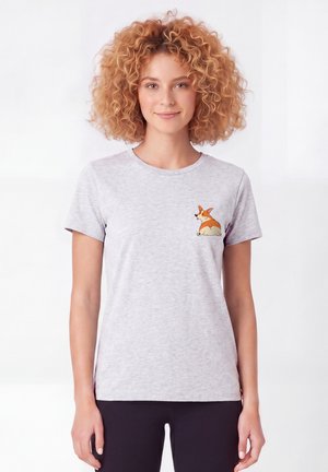 watapparel, CORGI - T-shirt imprimé - cool heather grey