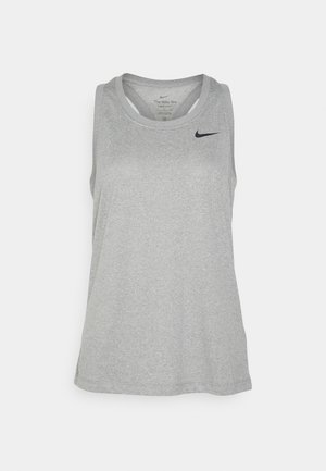 Nike Performance TANK - Linne - tumbled grey/flt silver