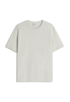TEXTURED SHORT SLEEVE - T-shirt basic - light grey