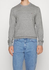 Tommy Hilfiger Strickpullover - mottled anthracite